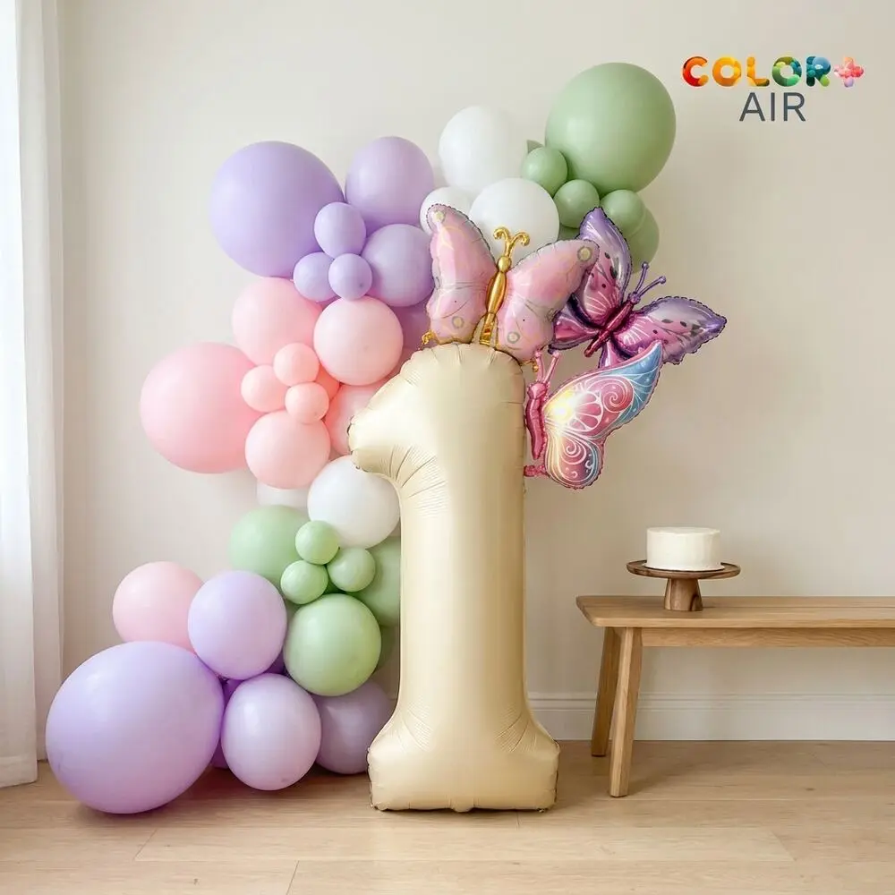 Butterfly Garden: finished balloon set