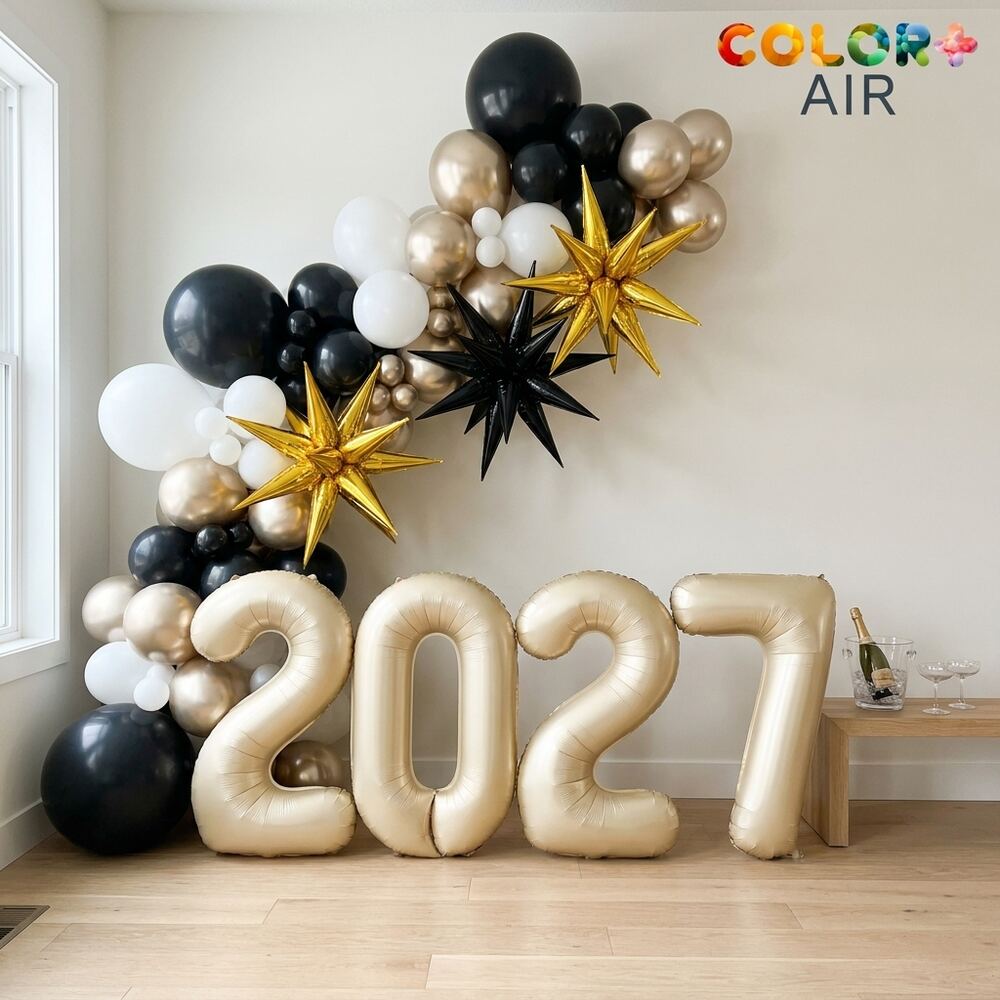New Year’s Eve 2027 Balloon Set