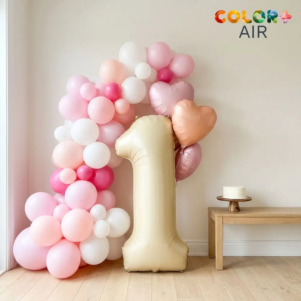 Pastel Pink: finished balloon set