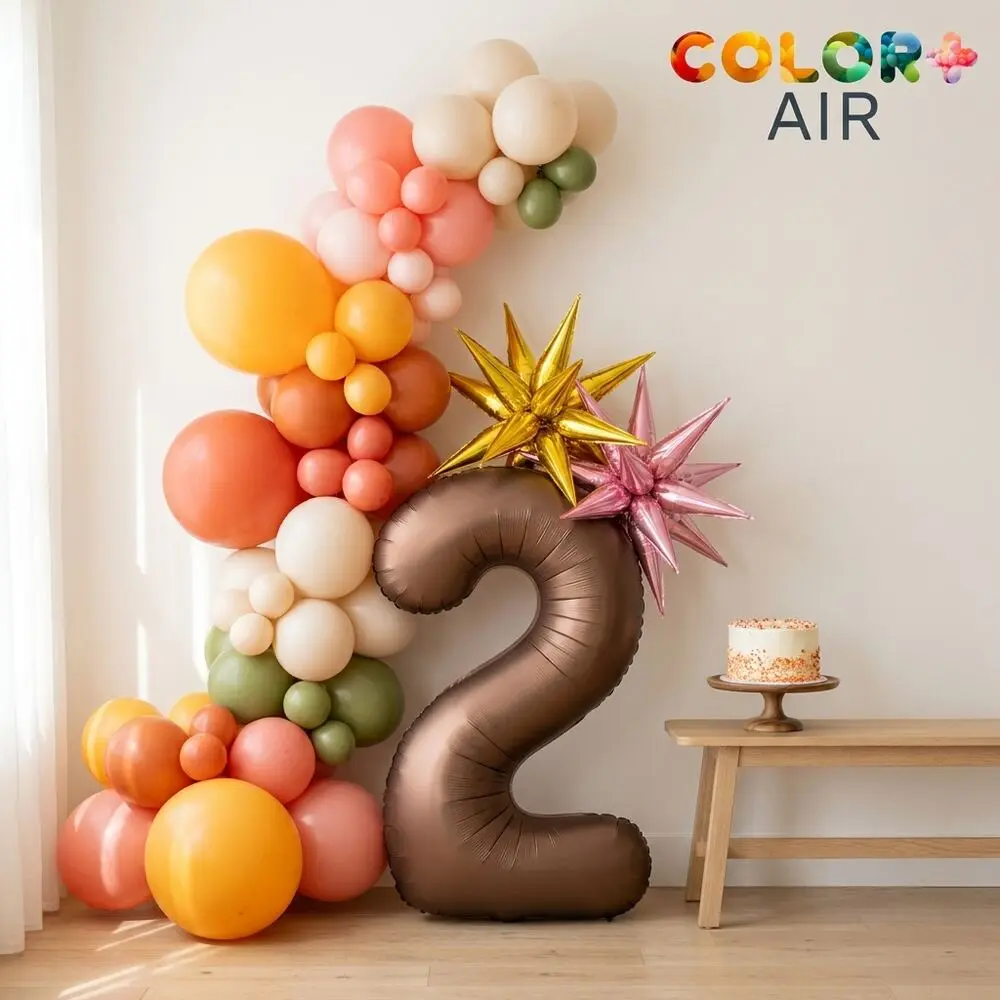 Retro Groovy: finished balloon set